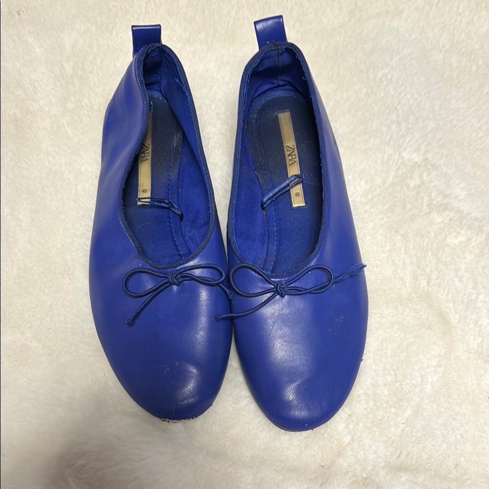 Zara Blue Espadrilles for Women
